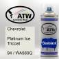 Preview: Chevrolet, Platinum Ice Tricoat, 94 / WA560Q: 400ml Sprühdose, von ATW Autoteile West.